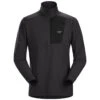 Arc'teryx Men's Rho LT Zip Neck - Black