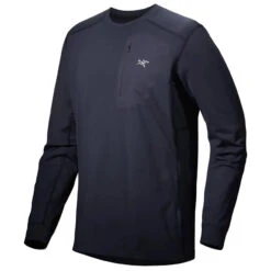 Arc'teryx Men's Rho LT Crew Neck - Black Sapphire