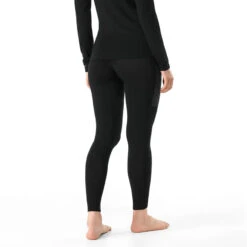 Arc'teryx Women's Rho Merino Wool Bottoms - Black -Patagonia Outlet Sales Arcteryx AW23 WsRhoWoolBottoms Black 04