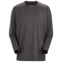 Arc'teryx Men's Cormac Crew L/S - Black Heather