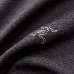 Arc'teryx Men's Cormac Crew L/S - Black Heather 9 Arc'teryx Men's Cormac Crew L/S - Black Heather -Patagonia Outlet Sales Arcteryx SS23 MsCormacCrewLS BlackHeather 05