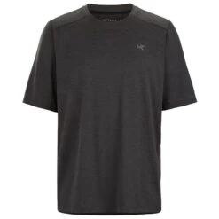 Arc'teryx Men's Cormac Crew S/S T-Shirt - Black Heather