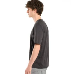 Arc'teryx Men's Cormac Crew S/S T-Shirt - Black Heather -Patagonia Outlet Sales Arcteryx SS23 MsCormacCrewSS BlackHeather 03