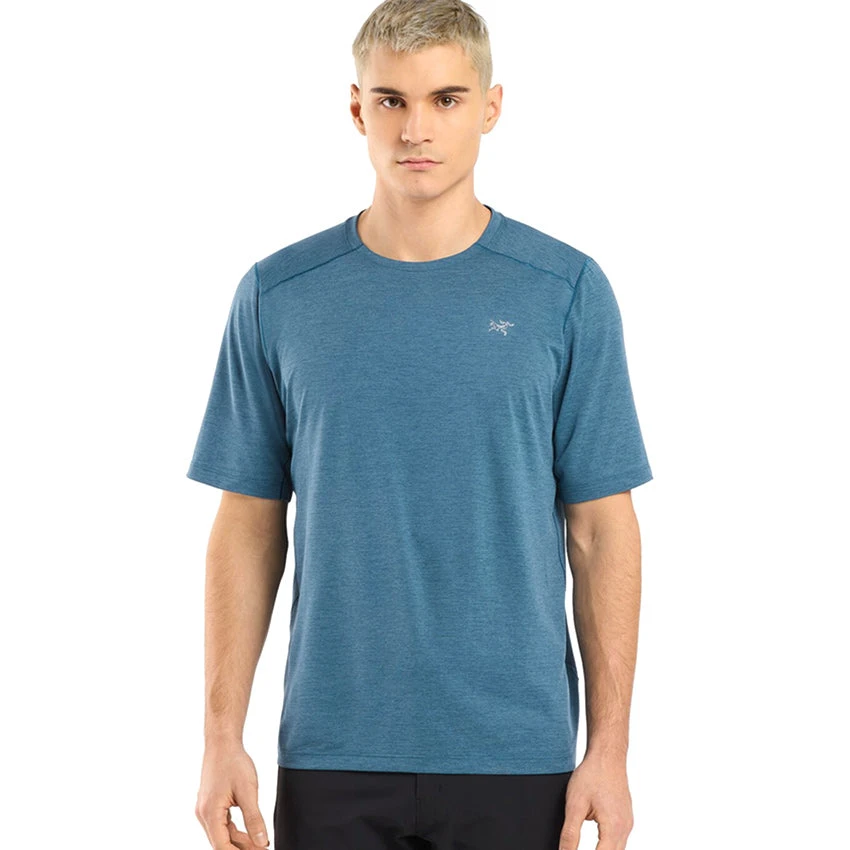 Arc'teryx Men's Cormac Crew S/S T-Shirt - Serene Heather 2 Arc'teryx Men's Cormac Crew S/S T-Shirt - Serene Heather - Image 2