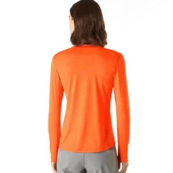 Arc'teryx Women's Taema Crew LS - Spark Heather -Patagonia Outlet Sales Arcteryx SS23 TaemaCrewLS Spark 04