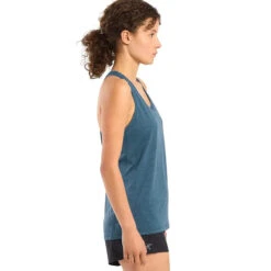 Arc'teryx Women's Taema Tank - Serene Heather -Patagonia Outlet Sales Arcteryx SS23 TaemaTank Serene 05