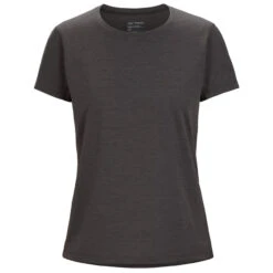 Arc'teryx Women's Taema Crew SS - Black Heather