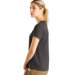 Arc'teryx Women's Taema Crew SS - Black Heather -Patagonia Outlet Sales Arcteryx SS23 WsTaemaCrewSS BlackHeather 03