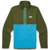 Cotopaxi Men's Amado Fleece Pullover - Pine & Poolside