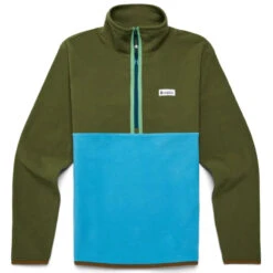 Cotopaxi Men's Amado Fleece Pullover - Pine & Poolside