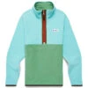 Cotopaxi Women's Amado Fleece Pullover - Sea Glass & Kelp