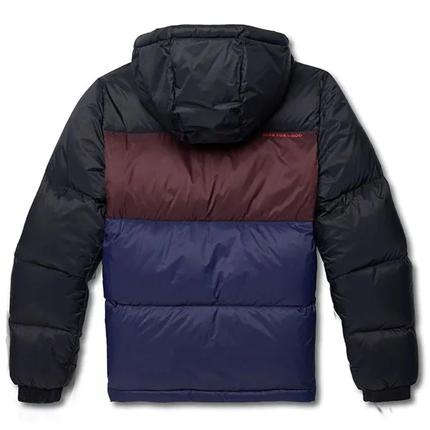 Cotopaxi Women's Solazo Down Hooded Jacket - Black & Maritime 2 Cotopaxi Women's Solazo Down Hooded Jacket - Black & Maritime - Image 2