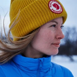 FJÄLLRÄVEN 1960 Logo Hat - Mustard Yellow -Patagonia Outlet Sales Fjallraven 1960LogoHat Mustard 03