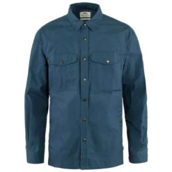 FJÄLLRÄVEN Men's Singi Overshirt - Indigo Blue