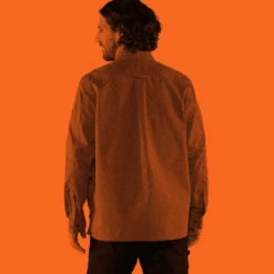 FJÄLLRÄVEN Men's Singi Overshirt - Indigo Blue -Patagonia Outlet Sales Fjallraven AW22 SingiOvershirt Indigo 04