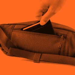 FJÄLLRÄVEN Ulvö Hip Pack Medium - Dark Grey -Patagonia Outlet Sales Fjallraven AW22 UlvoHipPack DarkGrey 05