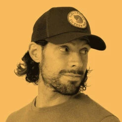 FJÄLLRÄVEN 1960 Logo Långtradarkeps - Dark Navy -Patagonia Outlet Sales Fjallraven AW23 1960LogoLangtradarkepsCap Navy 03