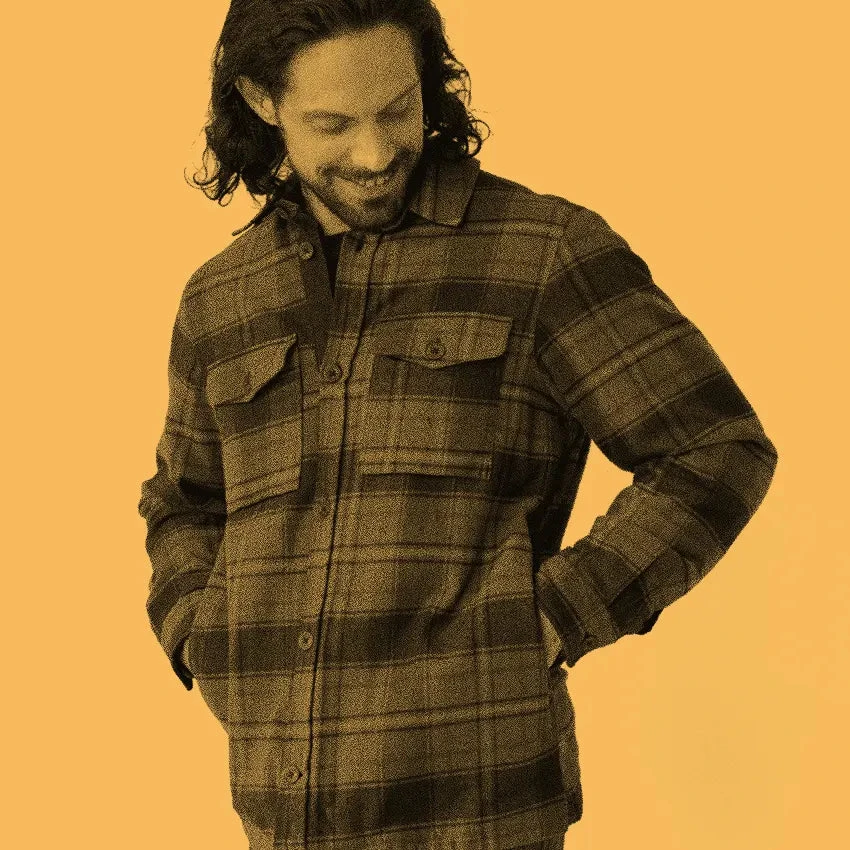 FJÄLLRÄVEN Men's Övik Lite Padded Shirt - Deep Forest / Black 3 FJÄLLRÄVEN Men's Övik Lite Padded Shirt - Deep Forest / Black - Image 3