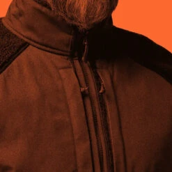 FJÄLLRÄVEN Men's Vardag Pile Jacket - Chalk White / Indigo Blue -Patagonia Outlet Sales Fjallraven AW23 VardagPileJacket Black 04 dd682dd5 5525 4c4f a70e 29738195fe10