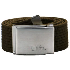 FJÄLLRÄVEN Canvas Belt - Dark Olive