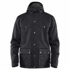 FJÄLLRÄVEN Men's Greenland Winter Jacket - Black