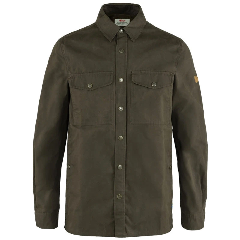 FJÄLLRÄVEN Men's Singi Overshirt - Dark Olive 1 FJÄLLRÄVEN Men's Singi Overshirt - Dark Olive