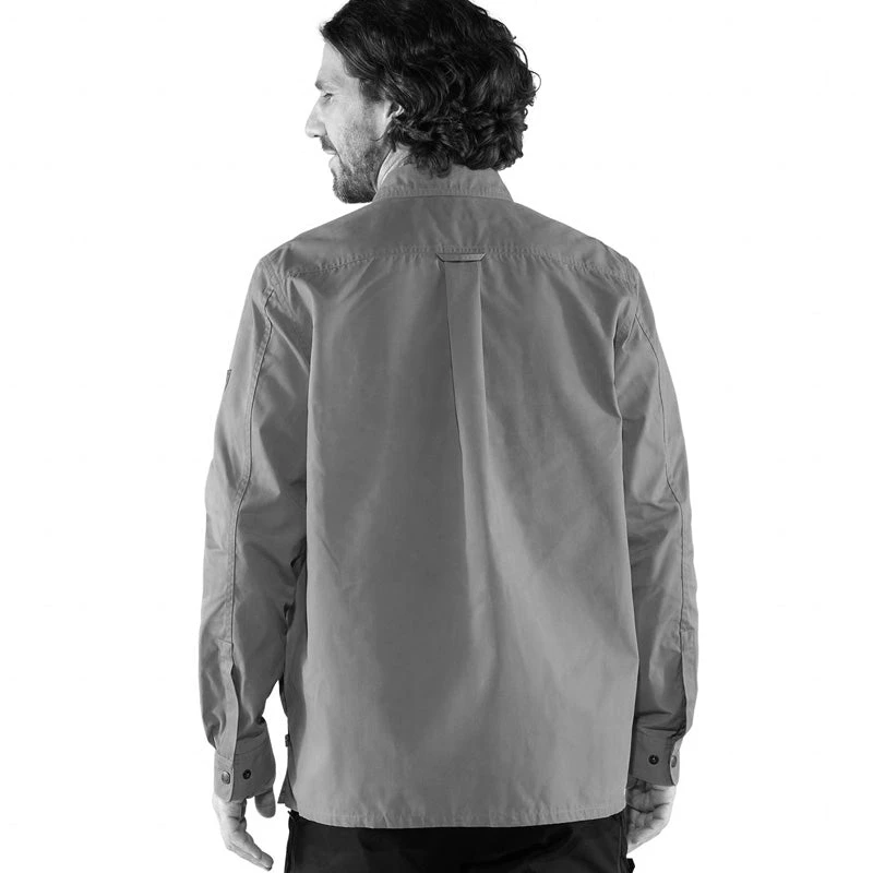 FJÄLLRÄVEN Men's Singi Overshirt - Dark Olive 4 FJÄLLRÄVEN Men's Singi Overshirt - Dark Olive - Image 4