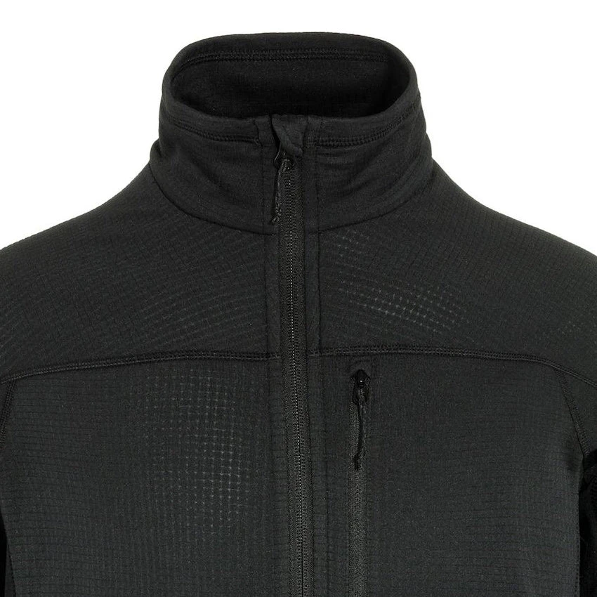 FJÄLLRÄVEN Men's Abisko Lite Fleece Jacket - Black 2 FJÄLLRÄVEN Men's Abisko Lite Fleece Jacket - Black - Image 2