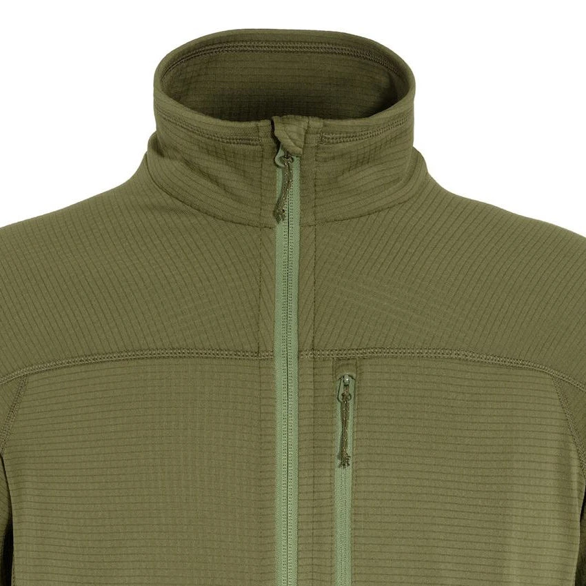 FJÄLLRÄVEN Men's Abisko Lite Fleece Jacket - Green 2 FJÄLLRÄVEN Men's Abisko Lite Fleece Jacket - Green - Image 2