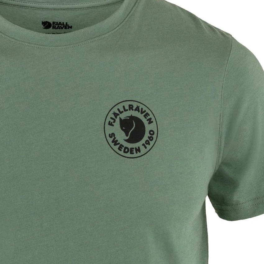 FJÄLLRÄVEN Men's 1960 Logo T-Shirt - Patina Green 2 FJÄLLRÄVEN Men's 1960 Logo T-Shirt - Patina Green - Image 2