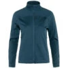 FJÄLLRÄVEN Women's Abisko Lite Fleece Jacket - Indigo Blue