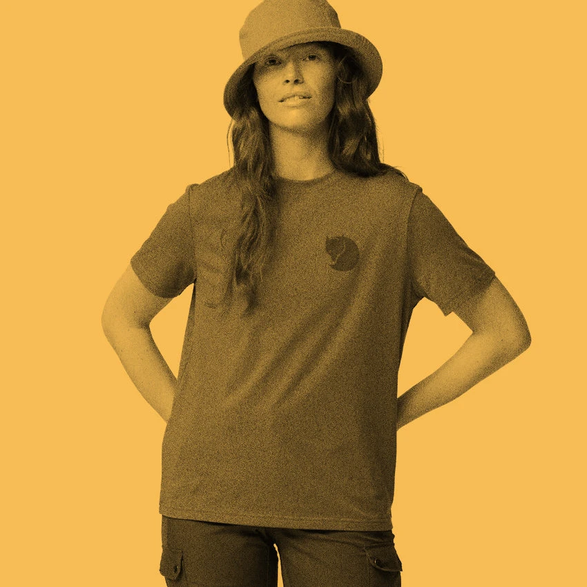 FJÄLLRÄVEN Women's Fox Boxy Logo T-Shirt - Chalk White 4 FJÄLLRÄVEN Women's Fox Boxy Logo T-Shirt - Chalk White - Image 4