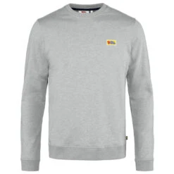 FJÄLLRÄVEN Men's Vardag Sweater - Grey Melange
