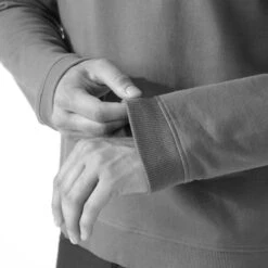 FJÄLLRÄVEN Men's Vardag Sweater - Grey Melange -Patagonia Outlet Sales Fjallraven VardagSweater Grey 05