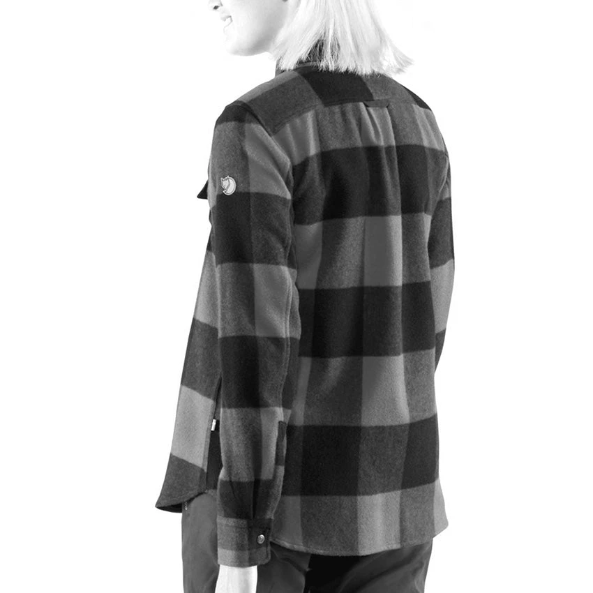 FJÄLLRÄVEN Women's Canada Shirt - Navy / Black 4 FJÄLLRÄVEN Women's Canada Shirt - Navy / Black - Image 4