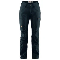 FJÄLLRÄVEN Women's Kaipak Trousers Curved - Dark Navy