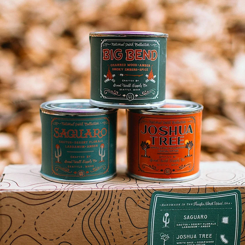 National Park Candle Gift Set - Southwest Region 3 National Park Candle Gift Set - Southwest Region - Image 3