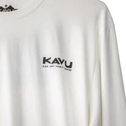 KAVU Men's L/S Etch Art T-Shirt - Off White 7 KAVU Men's L/S Etch Art T-Shirt - Off White -Patagonia Outlet Sales KAVU MensLSkeEtchArtTee OffWhite 02