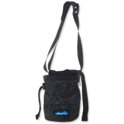 KAVU Peak Seeker Chalk Bag - Black Topo