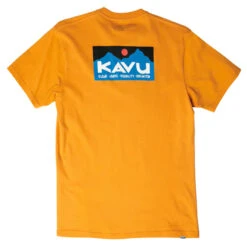 KAVU Men's Klear Above Etch Art T-Shirt - Butterscotch