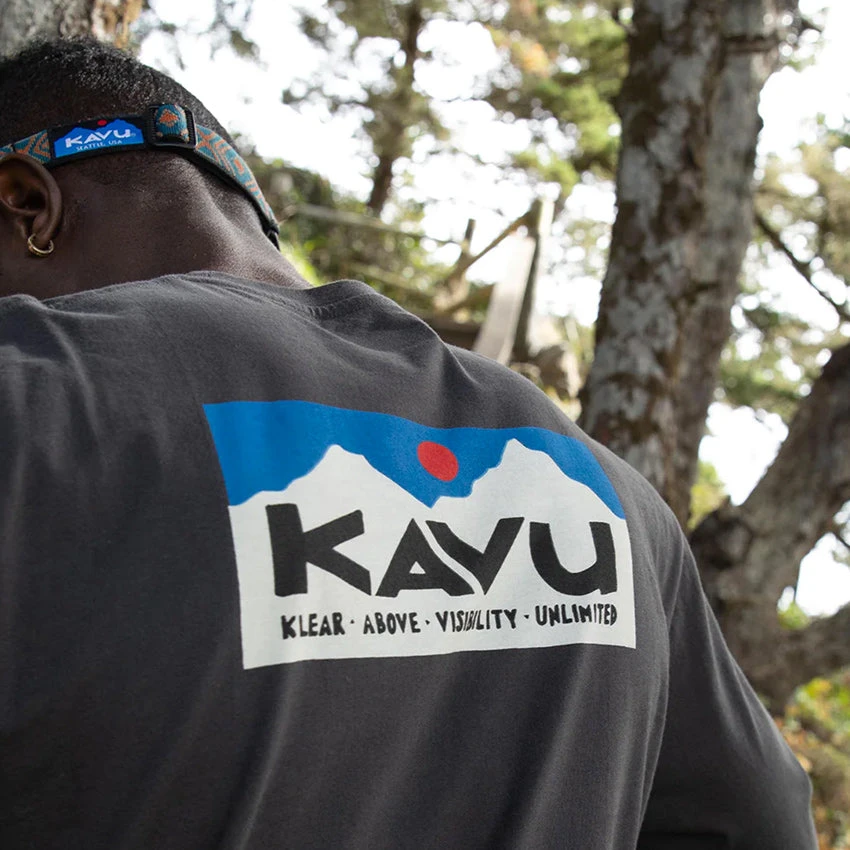 KAVU Men's L/S Etch Art T-Shirt - Black Licorice 5 KAVU Men's L/S Etch Art T-Shirt - Black Licorice - Image 5