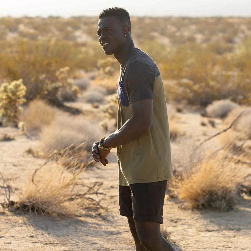 KAVU Men's Piece Out T-Shirt - Shadow Trail 5 KAVU Men's Piece Out T-Shirt - Shadow Trail - Image 5