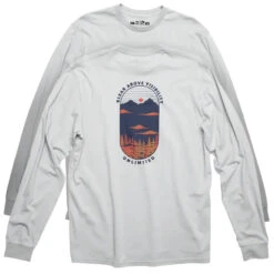 KAVU Men's Daily Dose Long Sleeve T-Shirt - Ultimate Grey