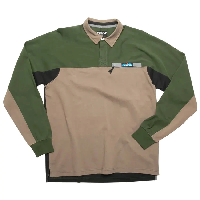 KAVU Men's Field Throwshirt - Oakwoods 1 KAVU Men's Field Throwshirt - Oakwoods
