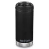 Klean Kanteen Insulated TKWide 12oz W/ Café Cap - Black
