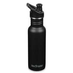 Klean Kanteen Narrow Classic 18oz W/ Sport Cap - Black