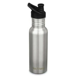Klean Kanteen Narrow Classic 18oz W/ Sport Cap - Brushed Stainless