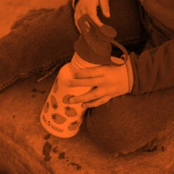 Klean Kanteen Kid Narrow Classic 12oz W/ Sport Cap - Planets -Patagonia Outlet Sales KleanKanteen SS23 12ozKidNarrow Planets 03