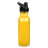 Klean Kanteen Narrow Classic 18oz W/ Sport Cap - Old Gold