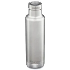 Klean Kanteen Insulated Classic 25oz W/ Pour Through Cap - Brushed Stainless